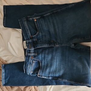 Madewell Stovepipe Jeans Auraria Wash